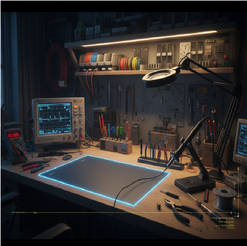 Bancada guia de eletrônica fácil